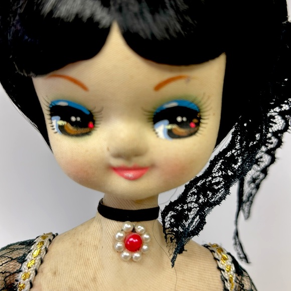 Vintage 1970’s  “ Southern Belle” hoop skirt  BRADLEY DOLL - Picture 2 of 15